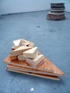 A boat at sea.