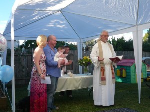 Home baptism